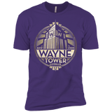T-Shirts Purple / X-Small Wayne Tower Men's Premium T-Shirt