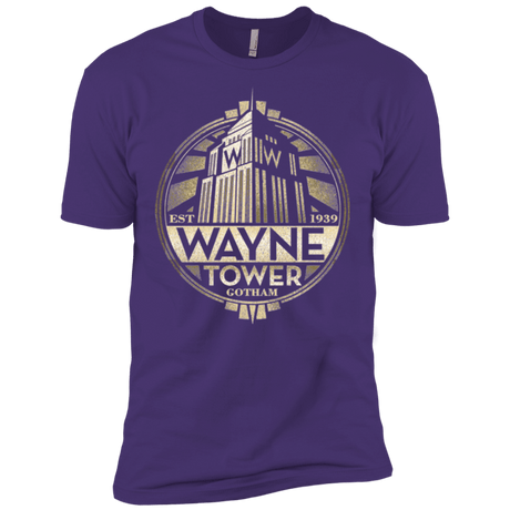 T-Shirts Purple / X-Small Wayne Tower Men's Premium T-Shirt