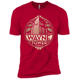 T-Shirts Red / X-Small Wayne Tower Men's Premium T-Shirt