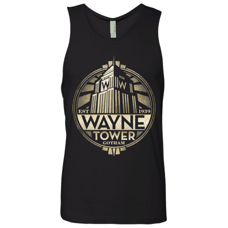 T-Shirts Black / Small Wayne Tower Men's Premium Tank Top