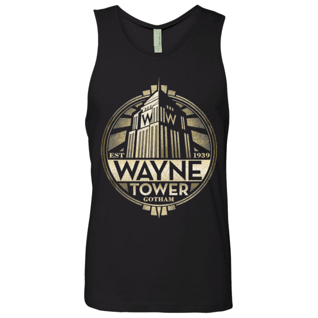 T-Shirts Black / Small Wayne Tower Men's Premium Tank Top