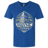 T-Shirts Royal / X-Small Wayne Tower Men's Premium V-Neck