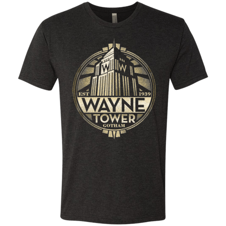 T-Shirts Vintage Black / Small Wayne Tower Men's Triblend T-Shirt