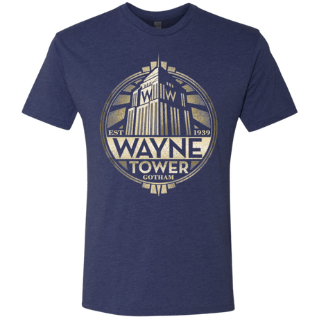 T-Shirts Vintage Navy / Small Wayne Tower Men's Triblend T-Shirt