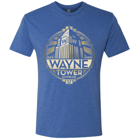 T-Shirts Vintage Royal / Small Wayne Tower Men's Triblend T-Shirt