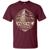 T-Shirts Maroon / Small Wayne Tower T-Shirt