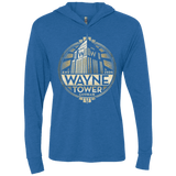 T-Shirts Vintage Royal / X-Small Wayne Tower Triblend Long Sleeve Hoodie Tee