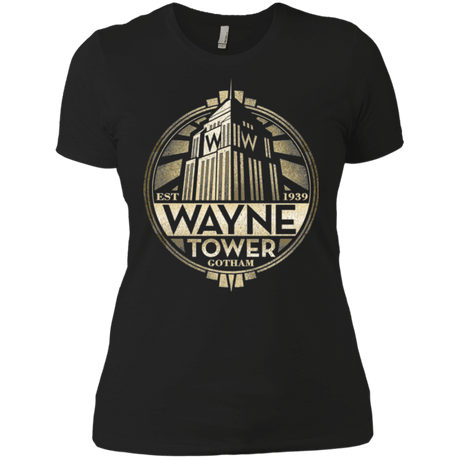T-Shirts Black / X-Small Wayne Tower Women's Premium T-Shirt