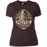 T-Shirts Dark Chocolate / X-Small Wayne Tower Women's Premium T-Shirt