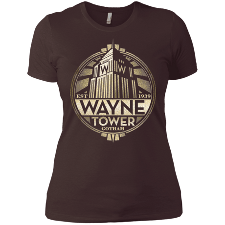 T-Shirts Dark Chocolate / X-Small Wayne Tower Women's Premium T-Shirt