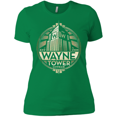 T-Shirts Kelly Green / X-Small Wayne Tower Women's Premium T-Shirt