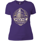 T-Shirts Purple / X-Small Wayne Tower Women's Premium T-Shirt