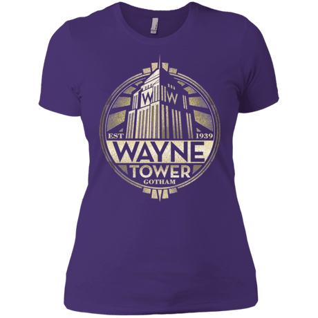 T-Shirts Purple / X-Small Wayne Tower Women's Premium T-Shirt