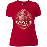 T-Shirts Red / X-Small Wayne Tower Women's Premium T-Shirt