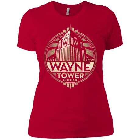 T-Shirts Red / X-Small Wayne Tower Women's Premium T-Shirt