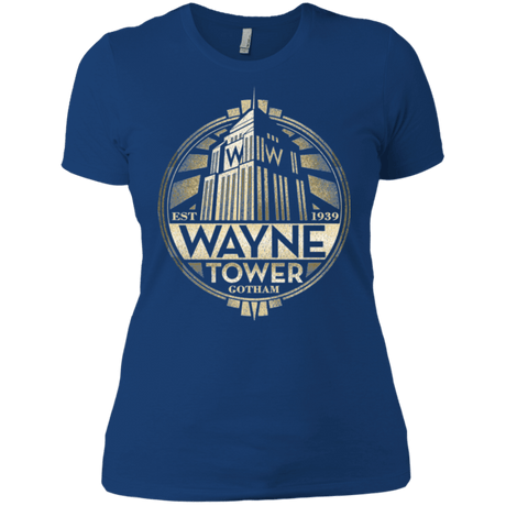 T-Shirts Royal / X-Small Wayne Tower Women's Premium T-Shirt