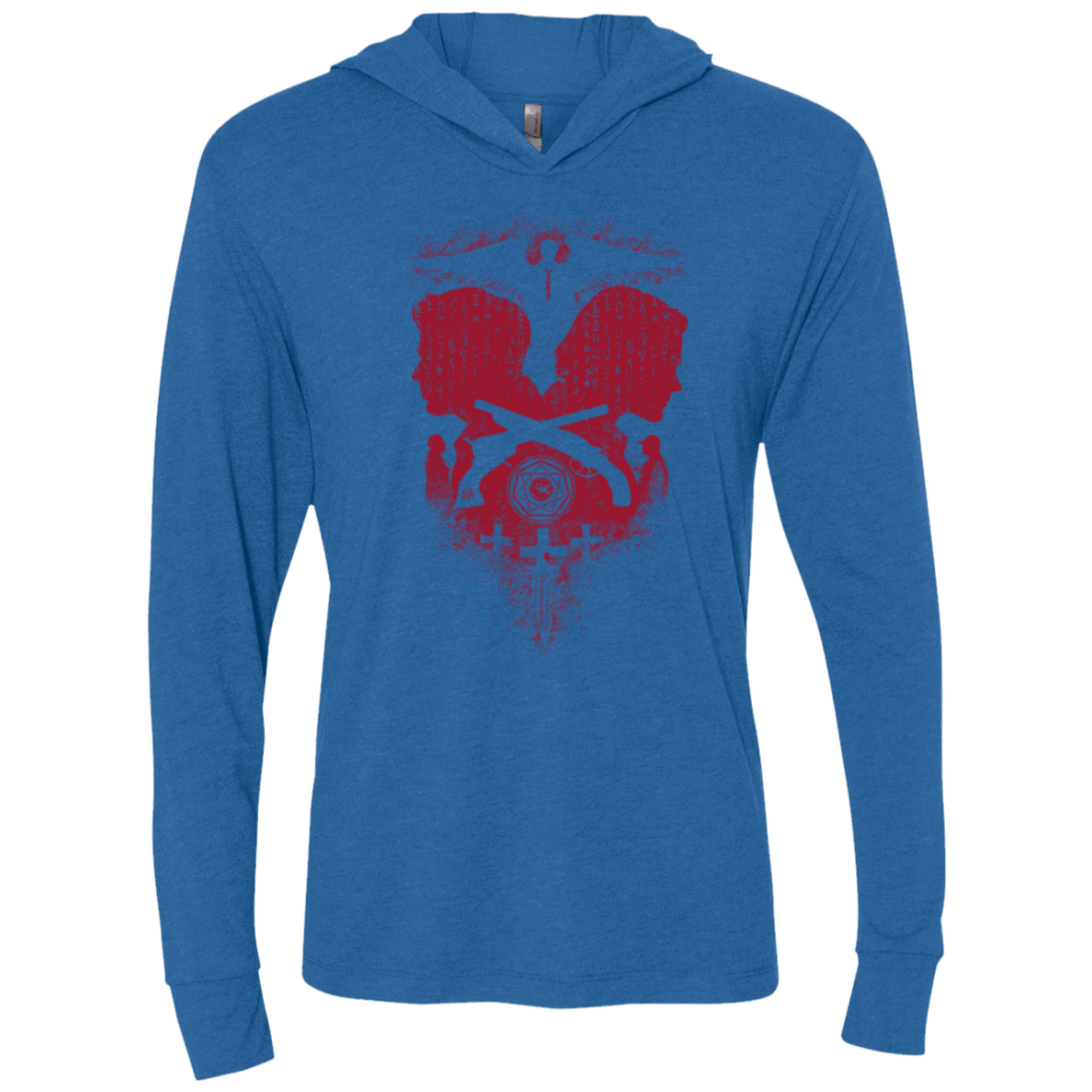 T-Shirts Vintage Royal / X-Small Wayward sons Triblend Long Sleeve Hoodie Tee