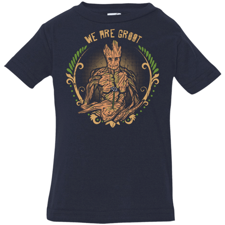 T-Shirts Navy / 6 Months We are Groot Infant Premium T-Shirt