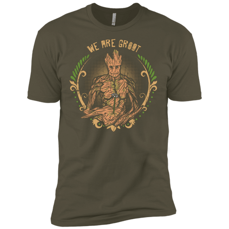 T-Shirts Military Green / X-Small We are Groot Men's Premium T-Shirt