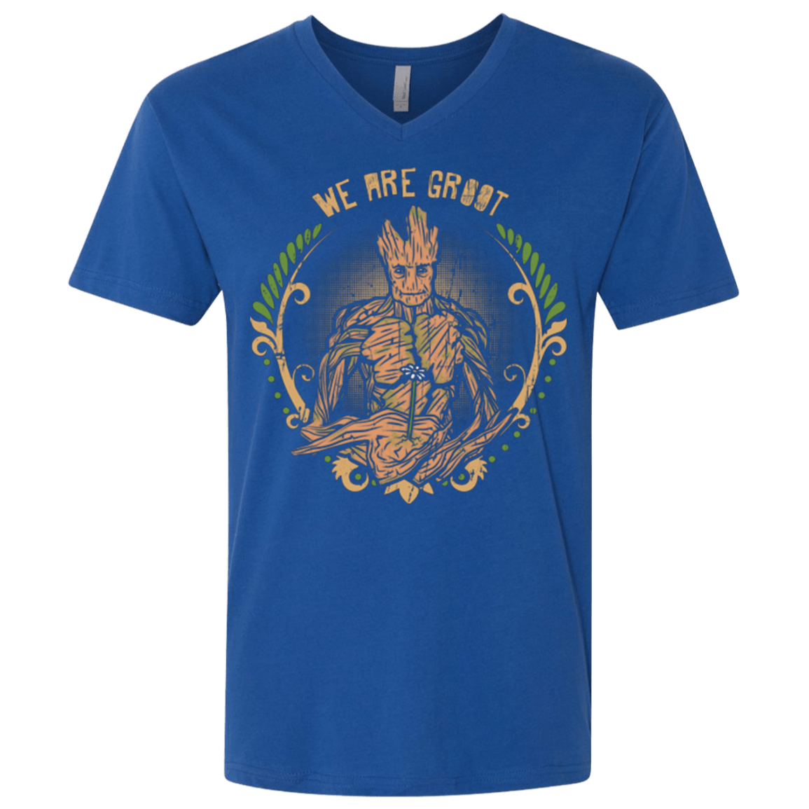 T-Shirts Royal / X-Small We are Groot Men's Premium V-Neck