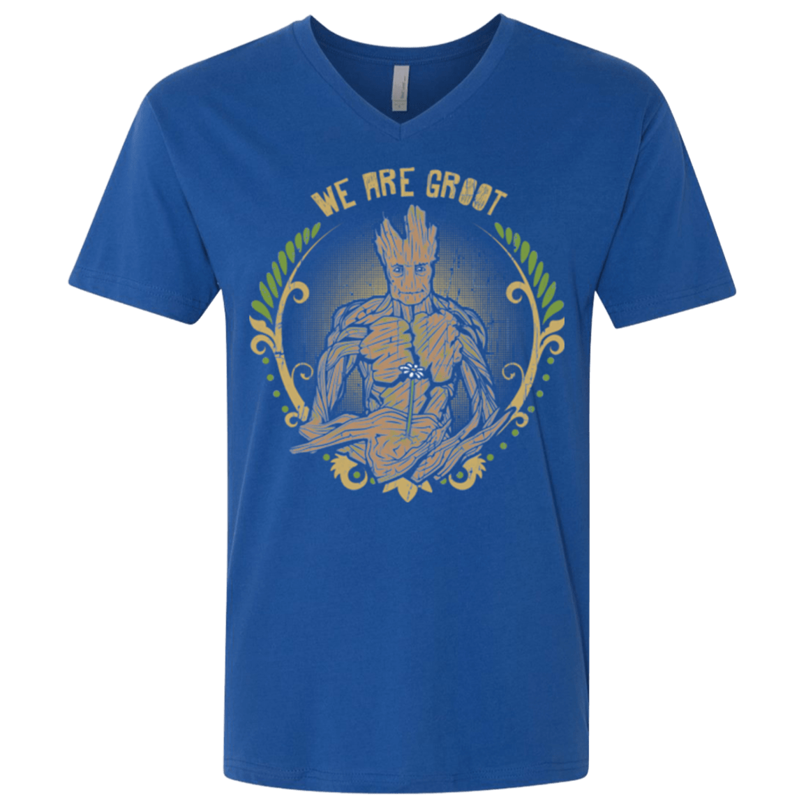T-Shirts Royal / X-Small We are Groot Men's Premium V-Neck