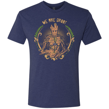 T-Shirts Vintage Navy / Small We are Groot Men's Triblend T-Shirt