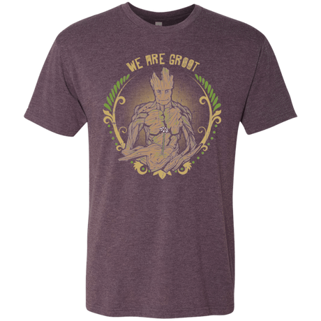 T-Shirts Vintage Purple / Small We are Groot Men's Triblend T-Shirt