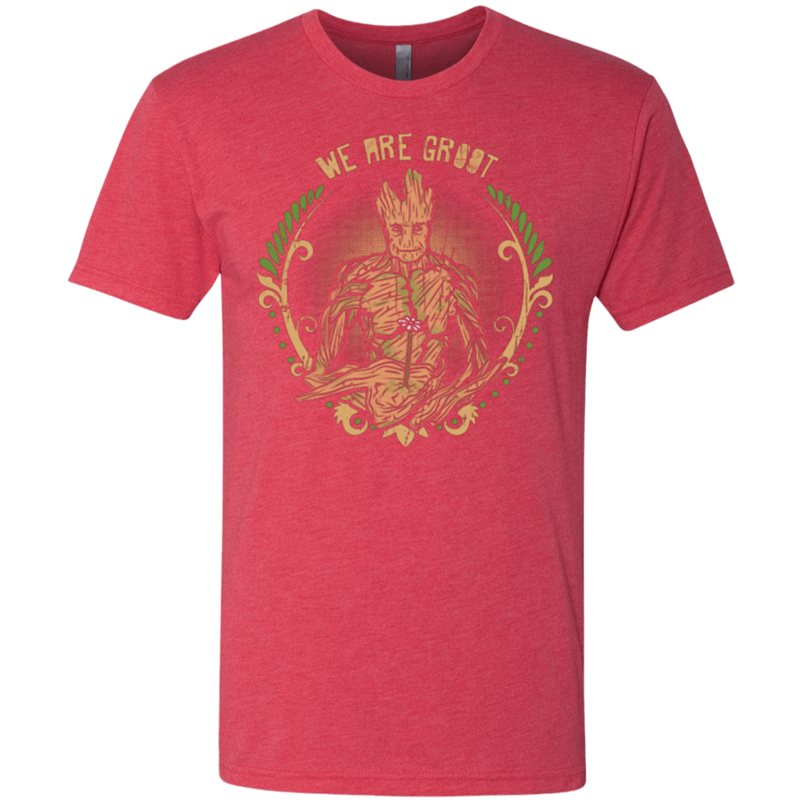T-Shirts Vintage Red / Small We are Groot Men's Triblend T-Shirt