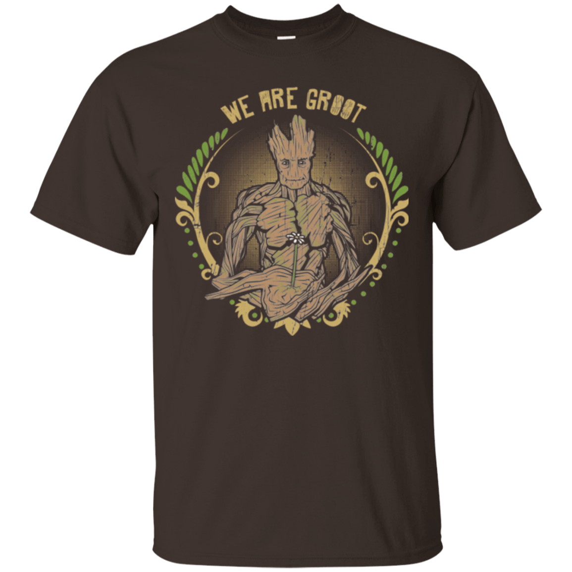T-Shirts Dark Chocolate / Small We are Groot T-Shirt