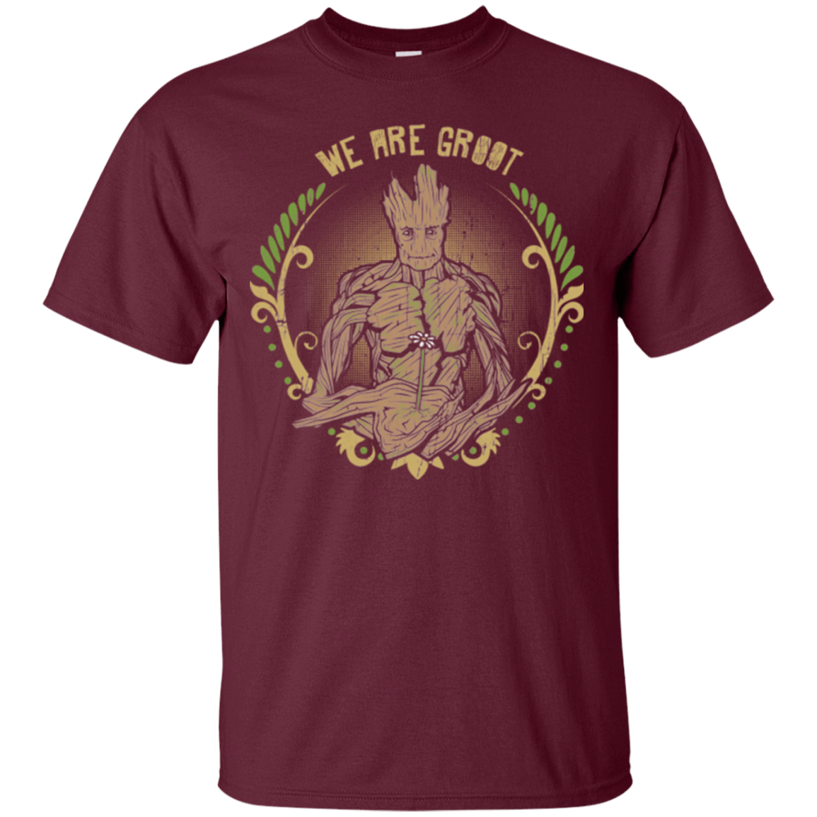 T-Shirts Maroon / Small We are Groot T-Shirt