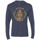 T-Shirts Vintage Navy / X-Small We are Groot Triblend Long Sleeve Hoodie Tee