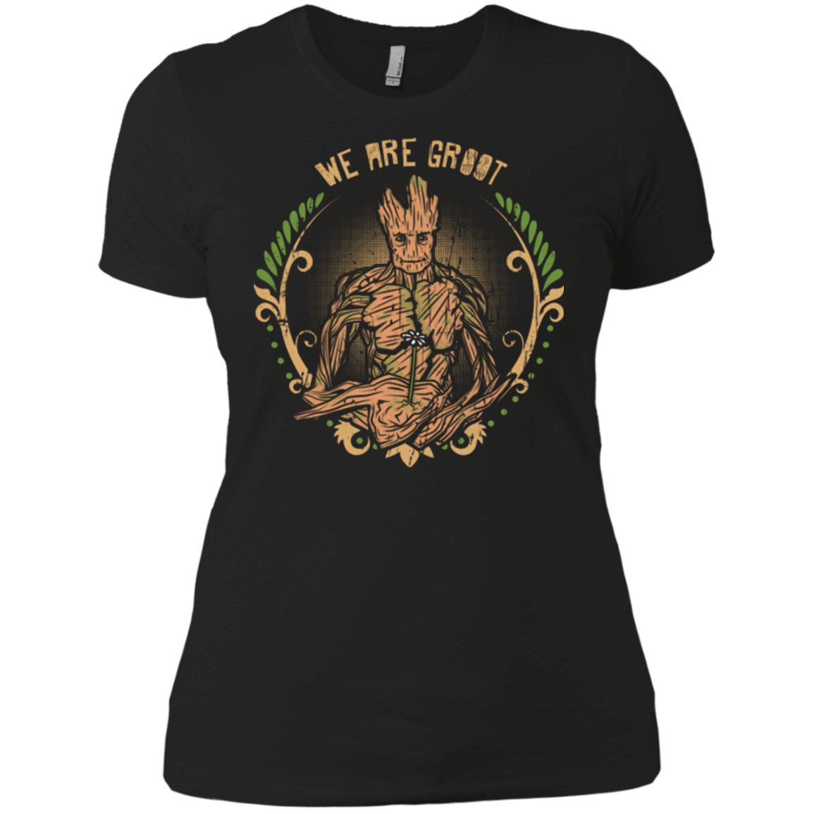 T-Shirts Black / X-Small We are Groot Women's Premium T-Shirt