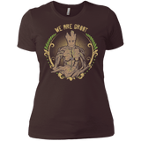 T-Shirts Dark Chocolate / X-Small We are Groot Women's Premium T-Shirt