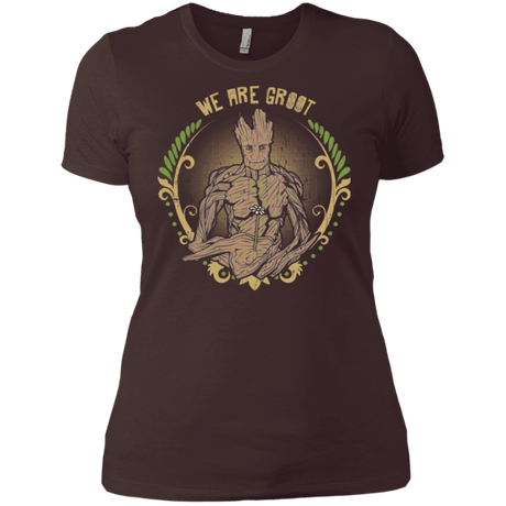 T-Shirts Dark Chocolate / X-Small We are Groot Women's Premium T-Shirt