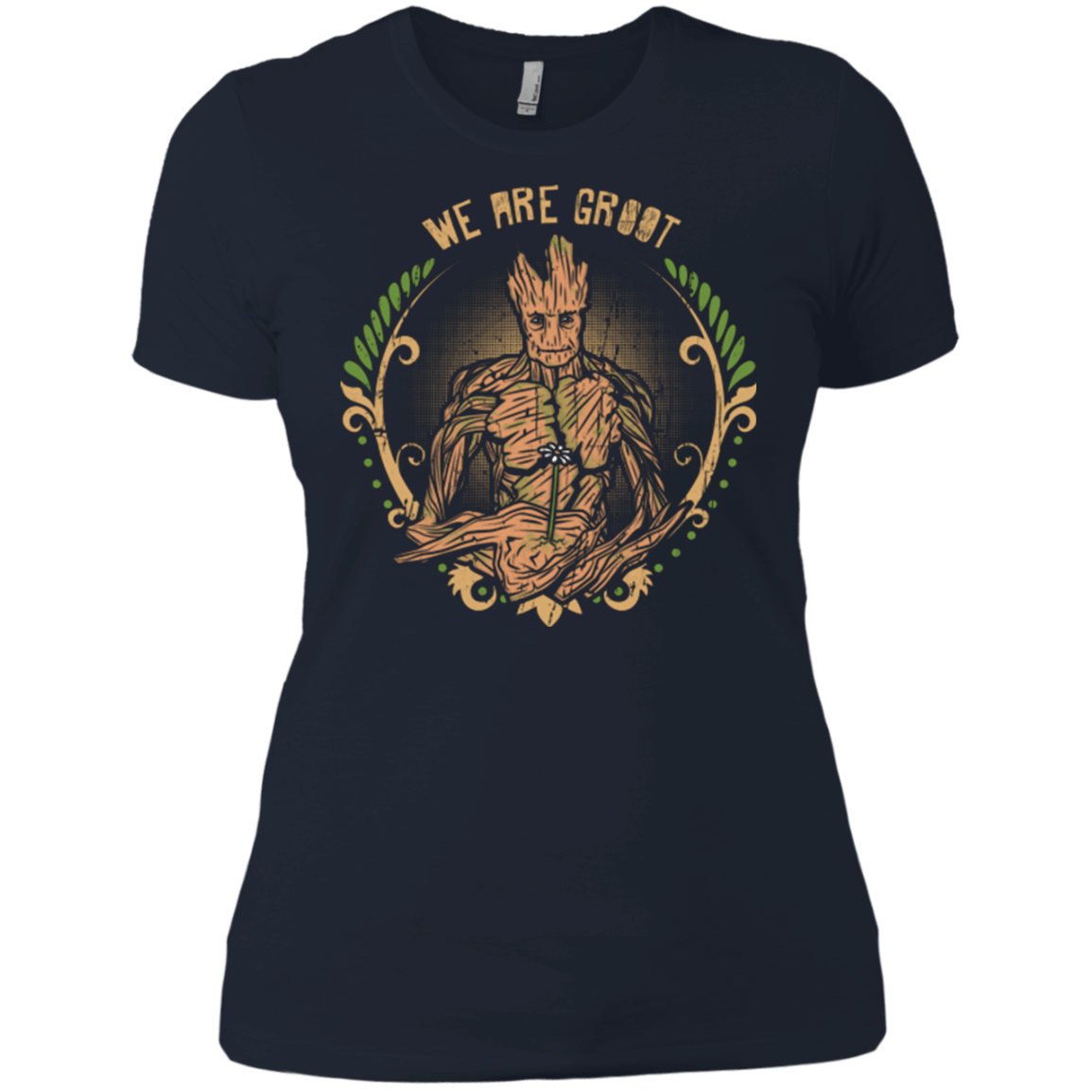 T-Shirts Midnight Navy / X-Small We are Groot Women's Premium T-Shirt