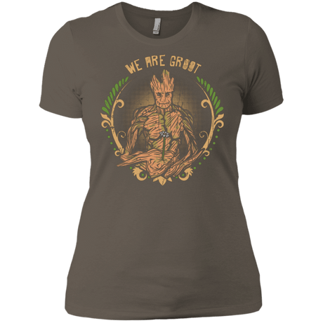T-Shirts Warm Grey / X-Small We are Groot Women's Premium T-Shirt