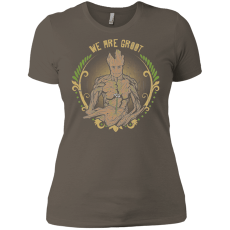 T-Shirts Warm Grey / X-Small We are Groot Women's Premium T-Shirt