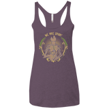 T-Shirts Vintage Purple / X-Small We are Groot Women's Triblend Racerback Tank