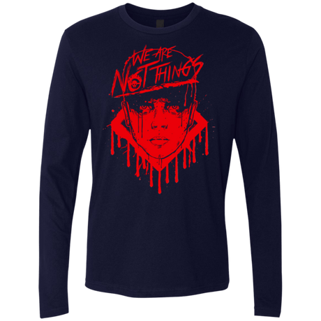 T-Shirts Midnight Navy / Small We Are Not Things Men's Premium Long Sleeve