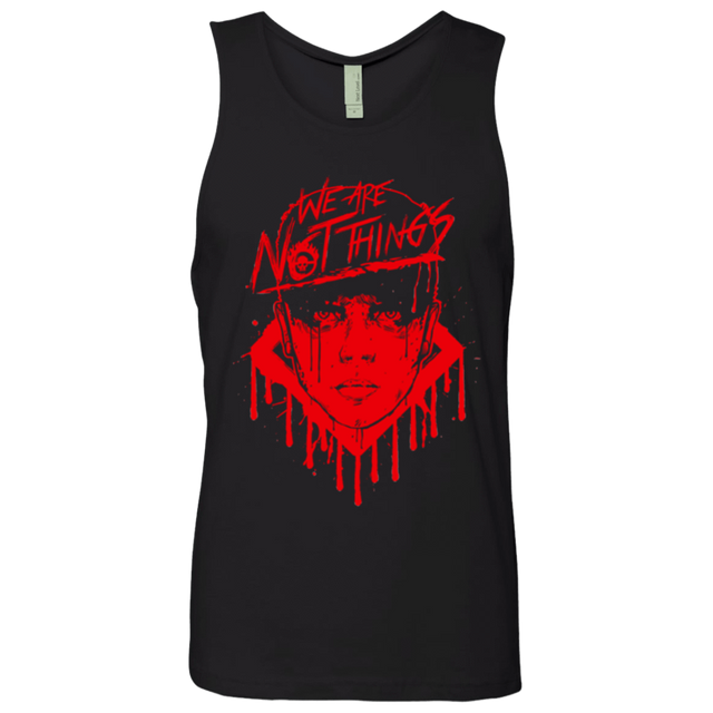 T-Shirts Black / Small We Are Not Things Men's Premium Tank Top