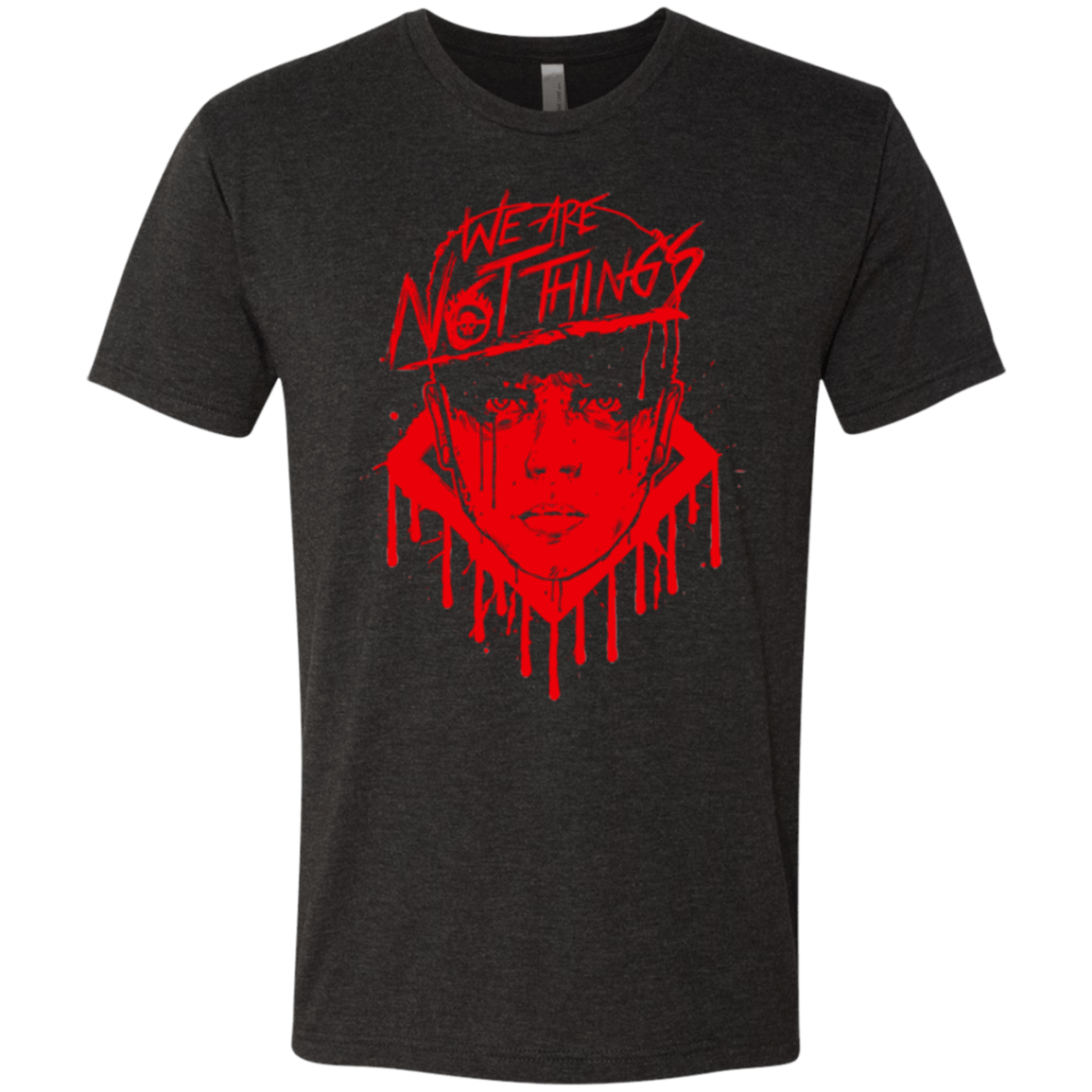 T-Shirts Vintage Black / Small We Are Not Things Men's Triblend T-Shirt