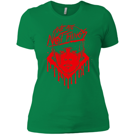 T-Shirts Kelly Green / X-Small We Are Not Things Women's Premium T-Shirt