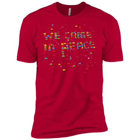 T-Shirts Red / YXS We came in peace Boys Premium T-Shirt