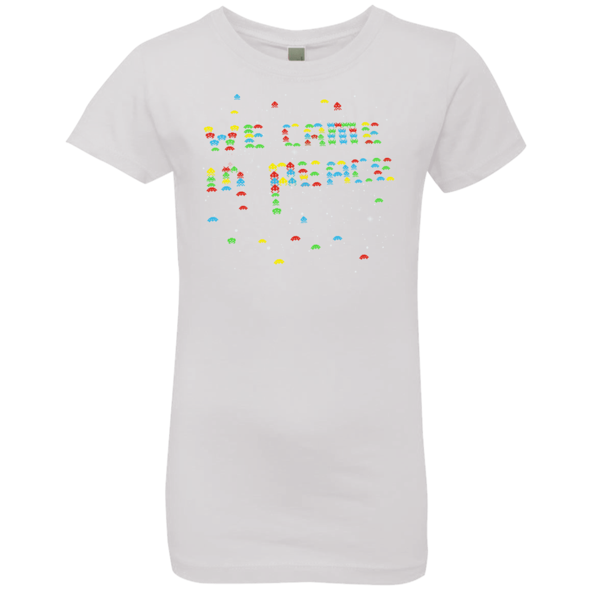 T-Shirts White / YXS We came in peace Girls Premium T-Shirt