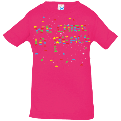 T-Shirts Hot Pink / 6 Months We came in peace Infant Premium T-Shirt