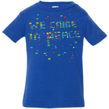 T-Shirts Royal / 6 Months We came in peace Infant Premium T-Shirt