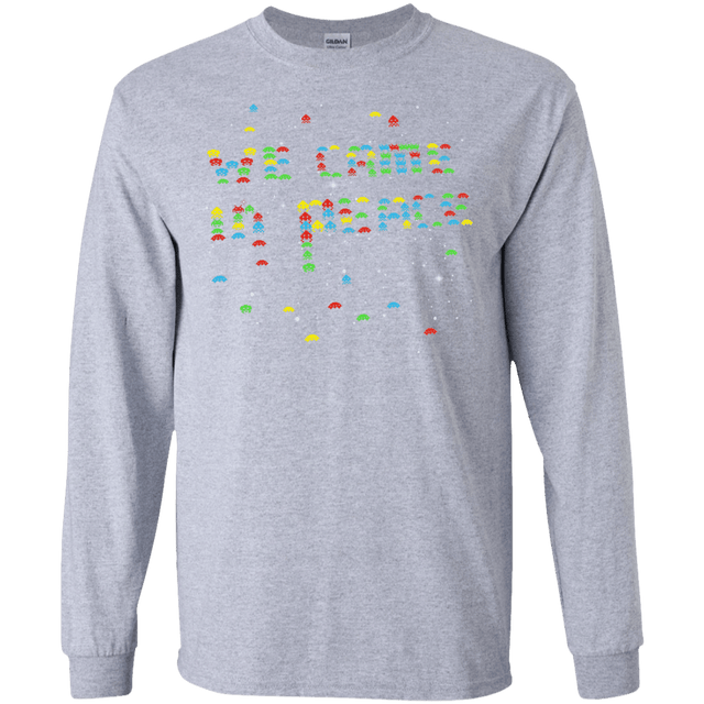 T-Shirts Sport Grey / S We came in peace Men's Long Sleeve T-Shirt