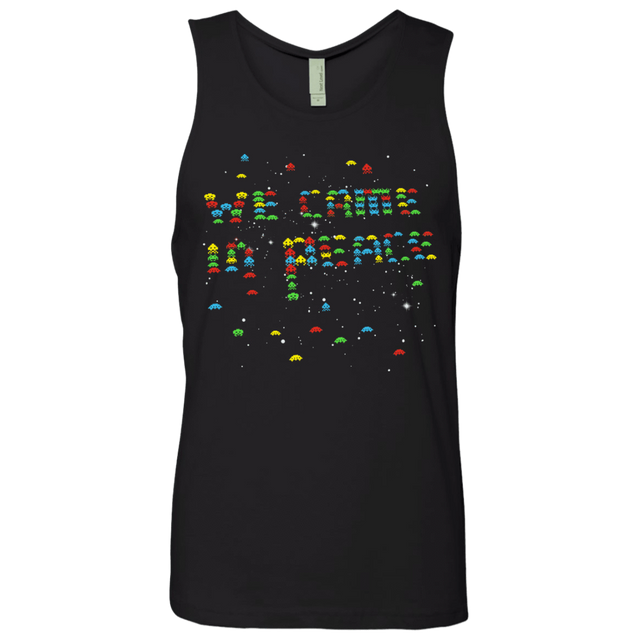 T-Shirts Black / S We came in peace Men's Premium Tank Top