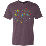 T-Shirts Vintage Purple / S We came in peace Men's Triblend T-Shirt