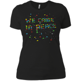 T-Shirts Black / X-Small We came in peace Women's Premium T-Shirt